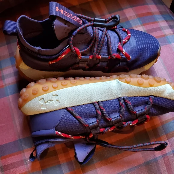 Under Armour Blue and Pink Athletic Shoes - Picture 3 of 5